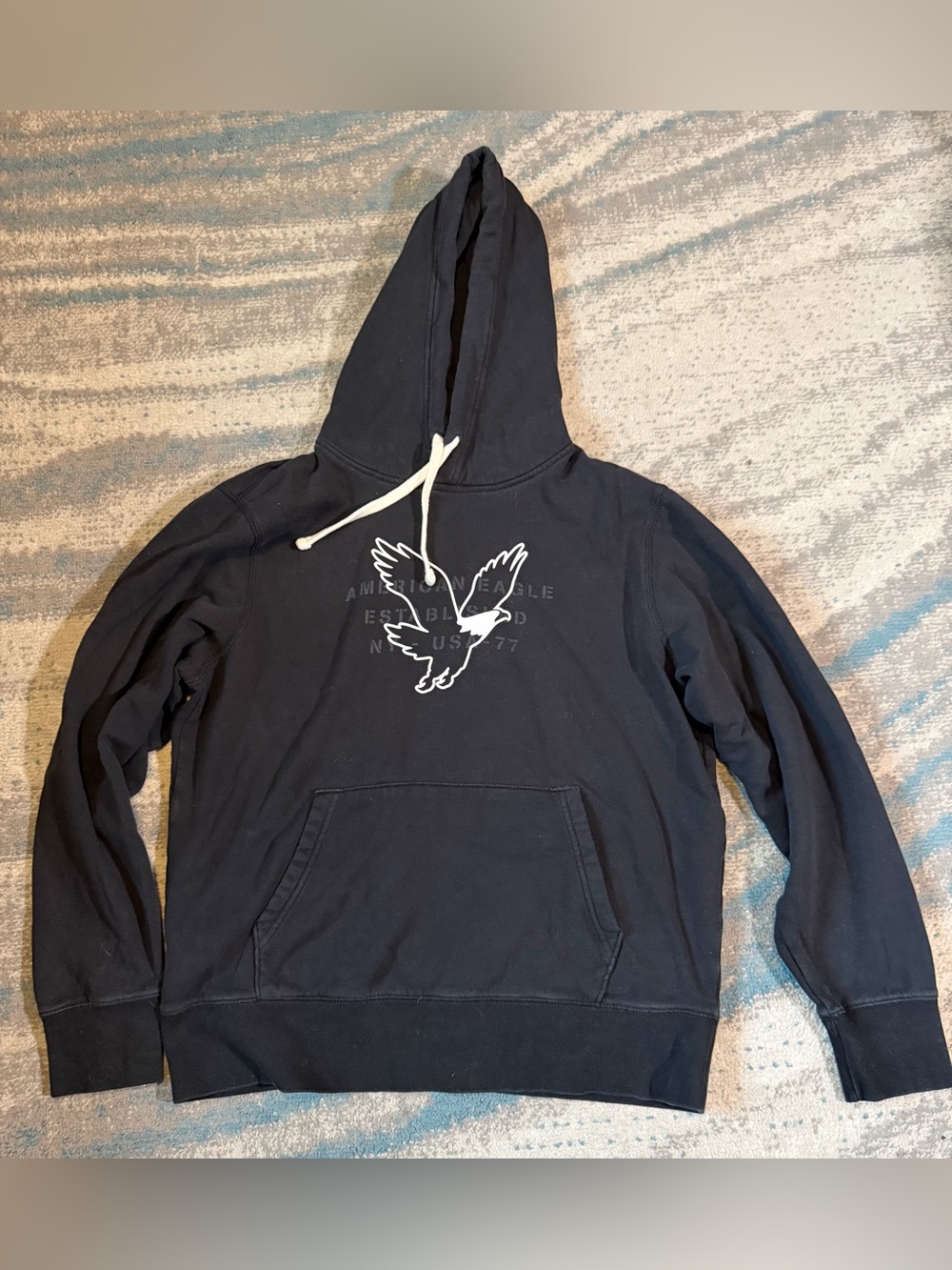 Men's Size L American Eagle Outfitters Black Hoodie
